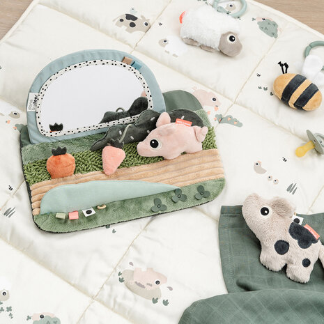 Done by Deer Sensorisch buiktijd speeltje - Tiny farm Done by Deer Sensorisch buiktijd speeltje - Tiny farm