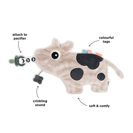 Done by Deer Knuffeldoekje Dotti Sand Done by Deer Knuffeldoekje Dotti Sand