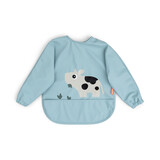 Done by Deer Slabbetje met mouw - Tiny Farm Blue
