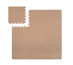 That's Mine  Foam speelmat - Light brown - 100x100 cm