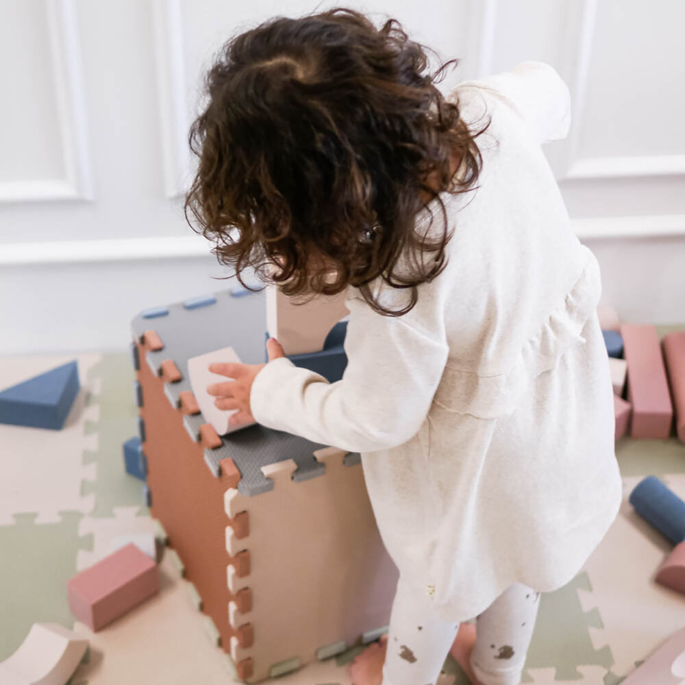 That's Mine Foam speelmat - Light brown - 100x100 cm That's Mine Foam speelmat - Light brown - 100x100 cm