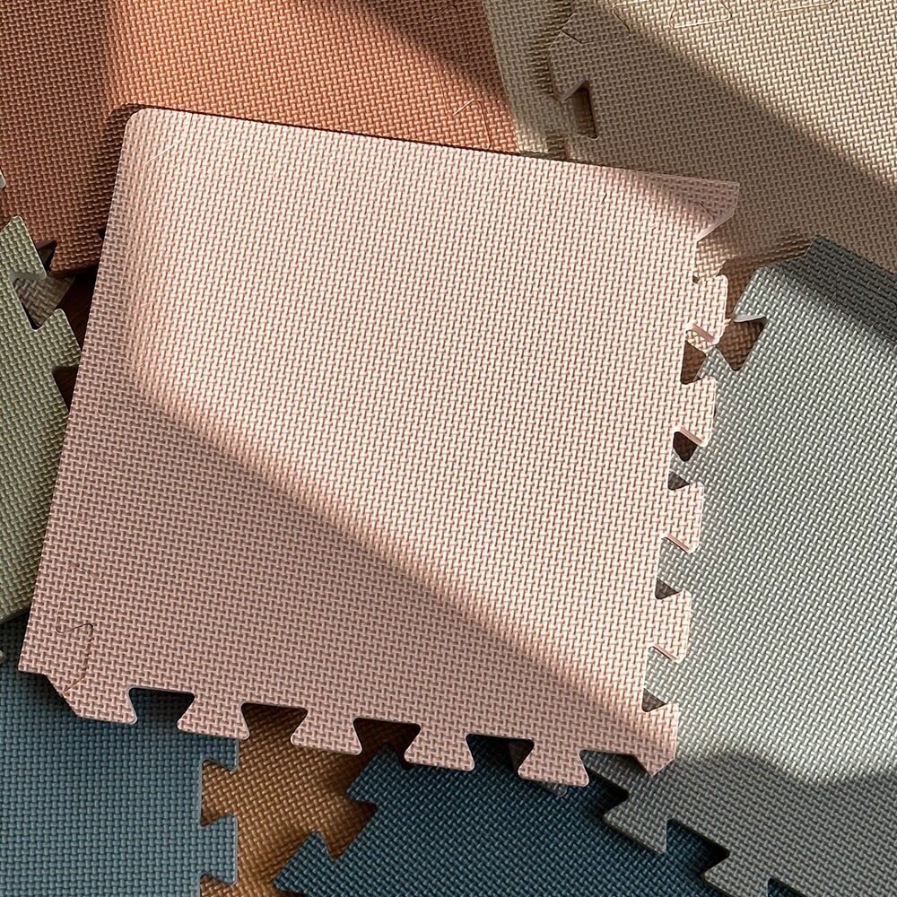 That's Mine Foam speelmat - Light brown - 100x100 cm That's Mine Foam speelmat - Light brown - 100x100 cm