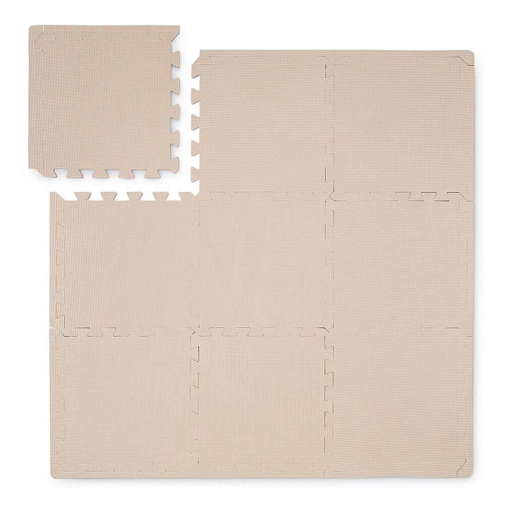 That's Mine  Foam speelmat - Warm sand - 100x100 cm