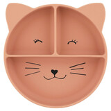 Trixie Siliconen vakjes bord met zuignap - Mrs. Cat Trixie Siliconen vakjes bord met zuignap - Mrs. Cat