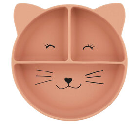 Trixie Siliconen vakjes bord met zuignap - Mrs. Cat Trixie Siliconen vakjes bord met zuignap - Mrs. Cat