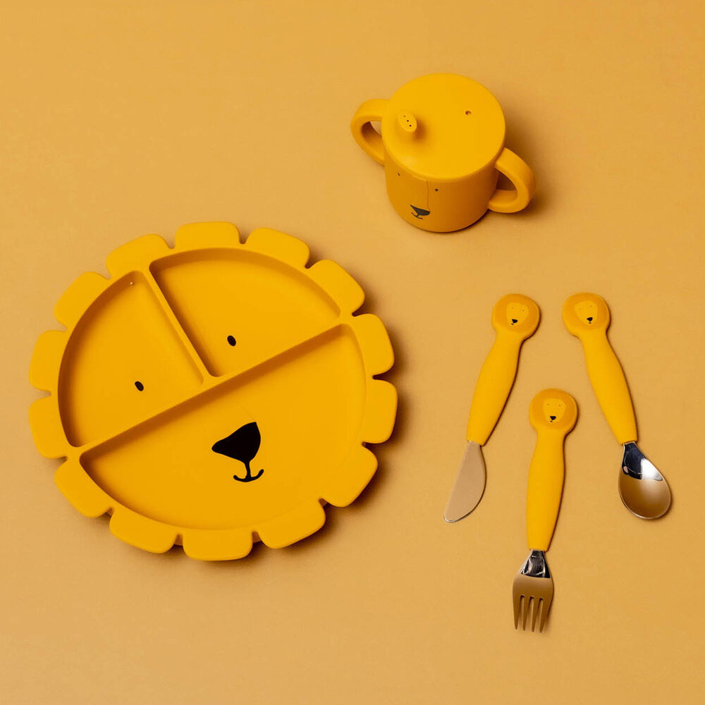 Trixie Siliconen bestek (3-pack) - Mr. Lion