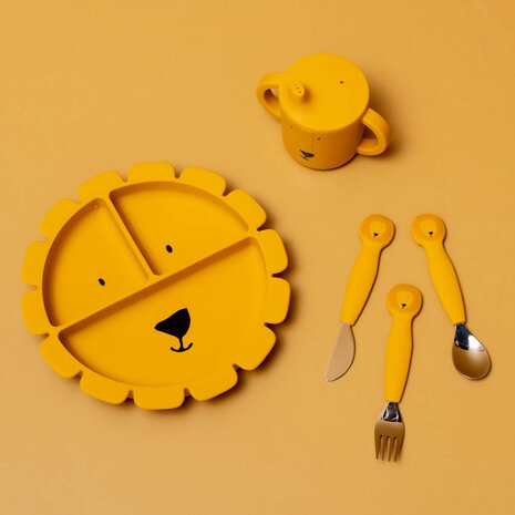 Trixie Siliconen bestek (3-pack) - Mr. Lion