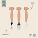 Trixie Siliconen bestek (3-pack) - Mrs. Cat Trixie Siliconen bestek (3-pack) - Mrs. Cat
