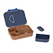 Lässig Lunchbox Little gang - Smile donkerblauw Lässig Lunchbox Little gang - Smile donkerblauw