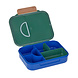 Lässig Lunchbox Little gang - Rainbow groen Lässig Lunchbox Little gang - Rainbow groen