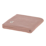 Lässig Gebreid dekentje GOTS - Frizzy roze 80x100