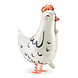 PartyDeco Folieballon Kip PartyDeco Folieballon Kip