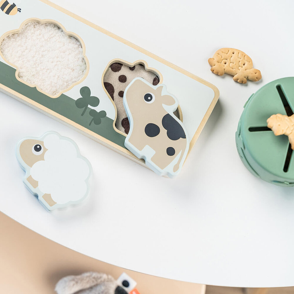 Done by Deer Sensorische puzzel - Tiny Farm