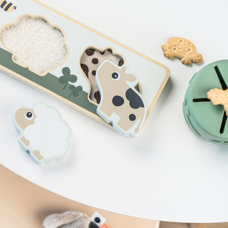 Done by Deer Sensorische puzzel - Tiny Farm