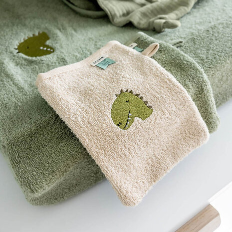 Trixie Washandje Aura (2-pack) - Mr. Dino Trixie Washandje Aura (2-pack) - Mr. Dino