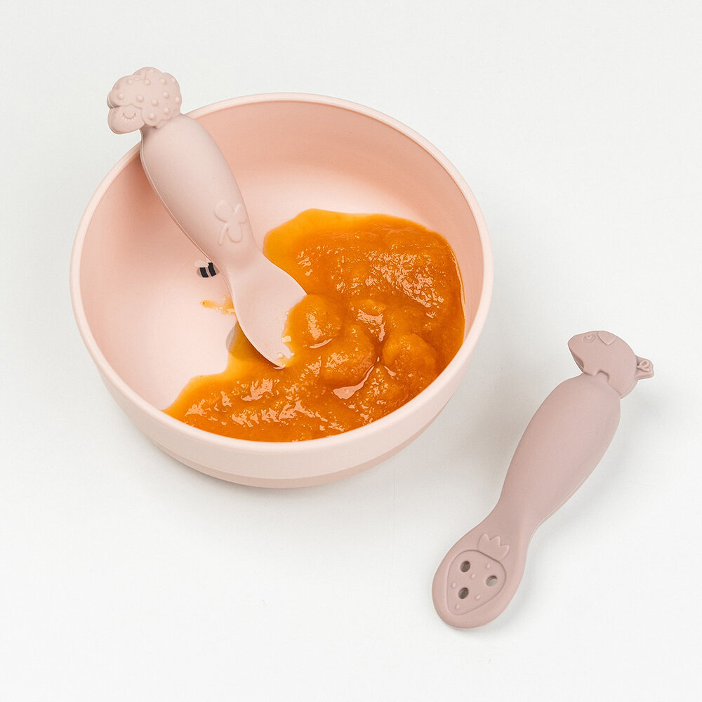 Done by Deer Eerste bestekset oefenhapjes - Tiny Farm Powder Done by Deer Eerste bestekset oefenhapjes - Tiny Farm Powder