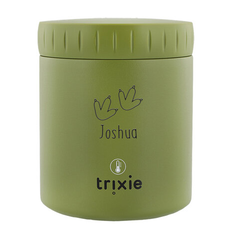 Studio Balune  Gepersonaliseerde Isothermische lunchpot 350 ml - Mr. Dino Studio Balune  Gepersonaliseerde Isothermische lunchpot 350 ml - Mr. Dino