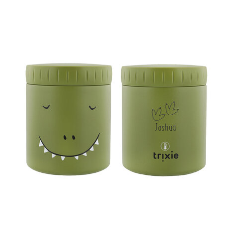 Studio Balune  Gepersonaliseerde Isothermische lunchpot 350 ml - Mr. Dino Studio Balune  Gepersonaliseerde Isothermische lunchpot 350 ml - Mr. Dino