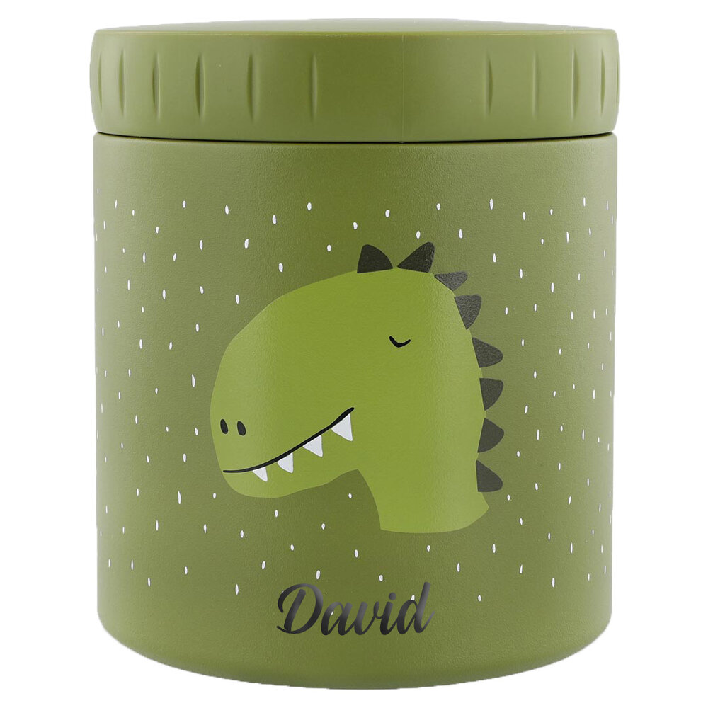 Studio Balune  Gepersonaliseerde Isothermische lunchpot 500 ml - Mr. Dino Studio Balune  Gepersonaliseerde Isothermische lunchpot 500 ml - Mr. Dino
