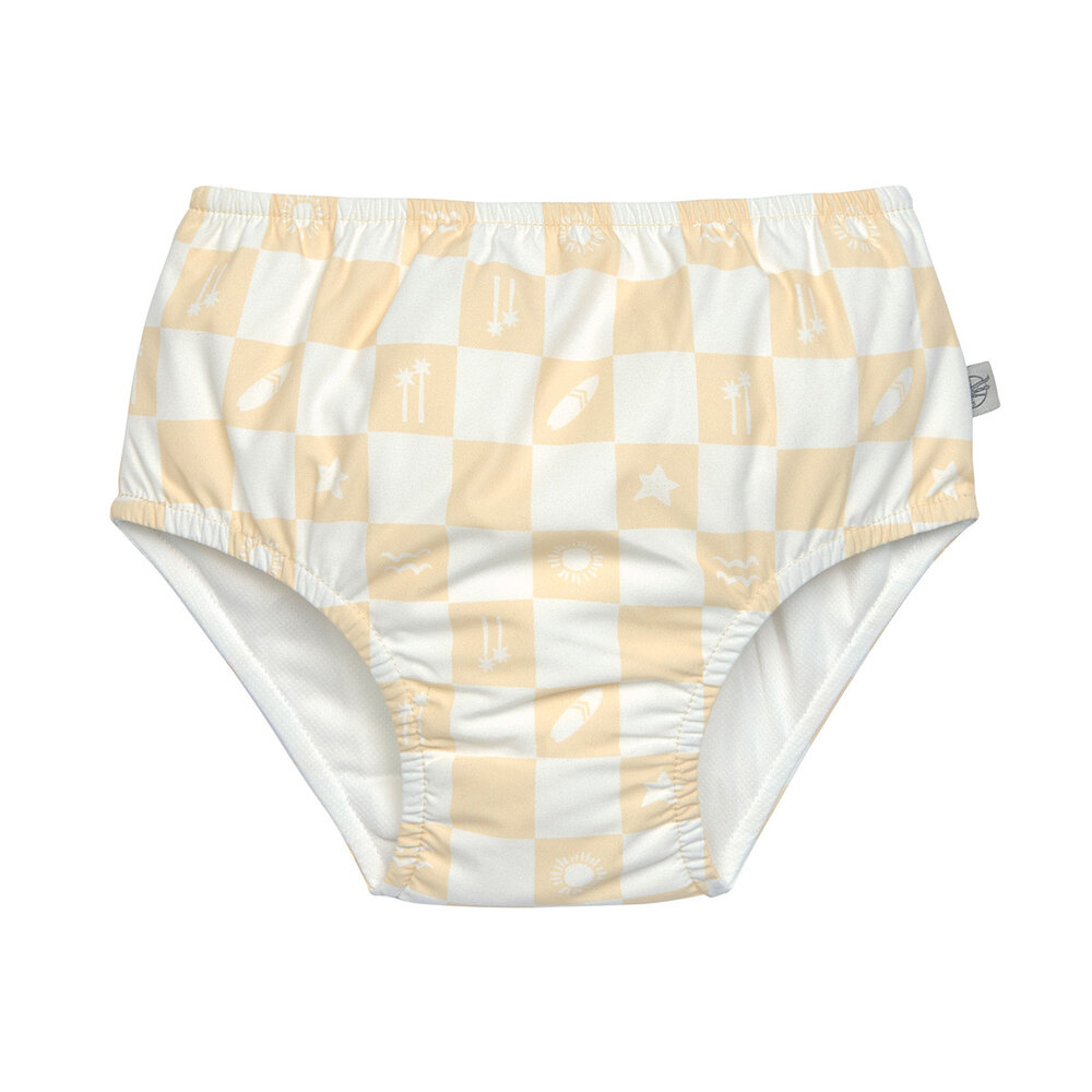 Lässig SPF Zwemluier Check pattern vanilla/sea salt