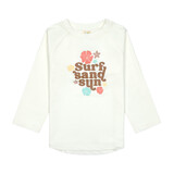 Lässig SPF UV-Shirt longsleeve - Rashguard Flowers sea salt Lässig SPF UV-Shirt longsleeve - Rashguard Flowers sea salt