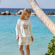 Lässig SPF UV-Shirt longsleeve - Rashguard Flowers sea salt Lässig SPF UV-Shirt longsleeve - Rashguard Flowers sea salt