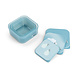 Done by Deer Snackbox set 3 pcs - Tiny Farm Blue Done by Deer Snackbox set 3 pcs - Tiny Farm Blue