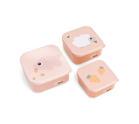 Done by Deer Snackbox set 3 pcs - Tiny Farm Powder