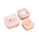 Done by Deer Snackbox set 3 pcs - Tiny Farm Powder Done by Deer Snackbox set 3 pcs - Tiny Farm Powder