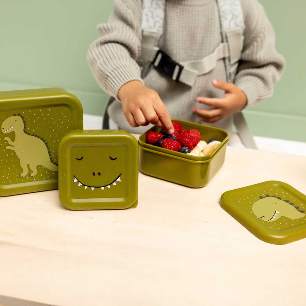 Trixie Snackbox set - 3-delig - Mr. Dino Trixie Snackbox set - 3-delig - Mr. Dino