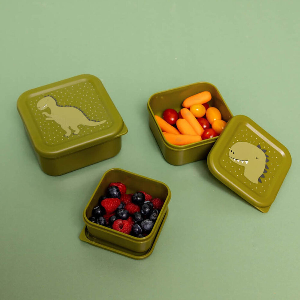 Trixie Snackbox set - 3-delig - Mr. Dino Trixie Snackbox set - 3-delig - Mr. Dino
