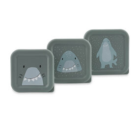 Trixie Snackbox set - 3-delig - Mr. Shark Trixie Snackbox set - 3-delig - Mr. Shark