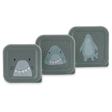 Trixie Snackbox set - 3-delig - Mr. Shark Trixie Snackbox set - 3-delig - Mr. Shark