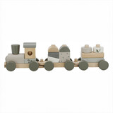 Label Label Stapeltrein - Olijfgroen Label Label Stapeltrein - Olijfgroen