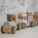 Label Label Stapeltrein groen Label Label Stapeltrein groen