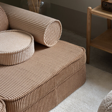 Wigiwama Zit- en speelbank - Toffee Corduroy Wigiwama Zit- en speelbank - Toffee Corduroy