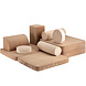 Wigiwama Zit- en speelbank - Toffee Corduroy Wigiwama Zit- en speelbank - Toffee Corduroy