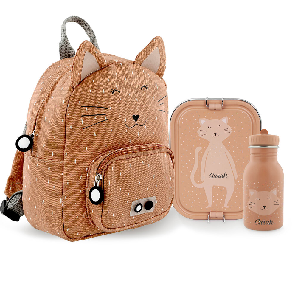 Studio Balune Gepersonaliseerde Back to School set - Mrs. Cat Studio Balune Gepersonaliseerde Back to School set - Mrs. Cat