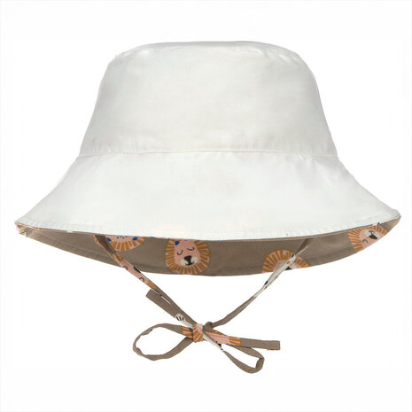 Lässig SPF Zonnehoedje Wild Cats Choco. 3 tot 6 maanden/maat: 43/45