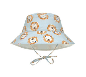 Lässig SPF Zonnehoedje Lion Powder Blue. 3 tot 6 maanden/maat: 43/45 Lässig SPF Zonnehoedje Lion Powder Blue. 3 tot 6 maanden/maat: 43/45