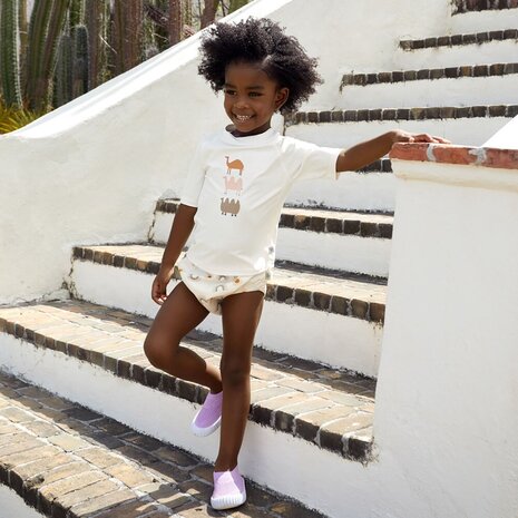 Lässig SPF Zwemshirt Korte Mouw Camel Lässig SPF Zwemshirt Korte Mouw Camel