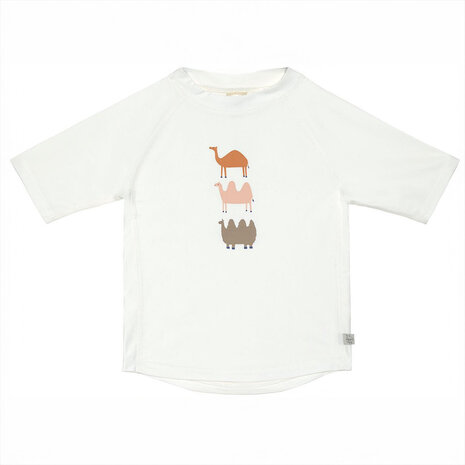 Lässig SPF Zwemshirt Korte Mouw Camel Lässig SPF Zwemshirt Korte Mouw Camel