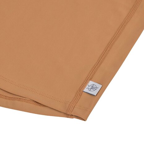 Lässig SPF Zwemshirt Korte Mouw Shell caramel. 25 tot 36 maanden/maat: 98