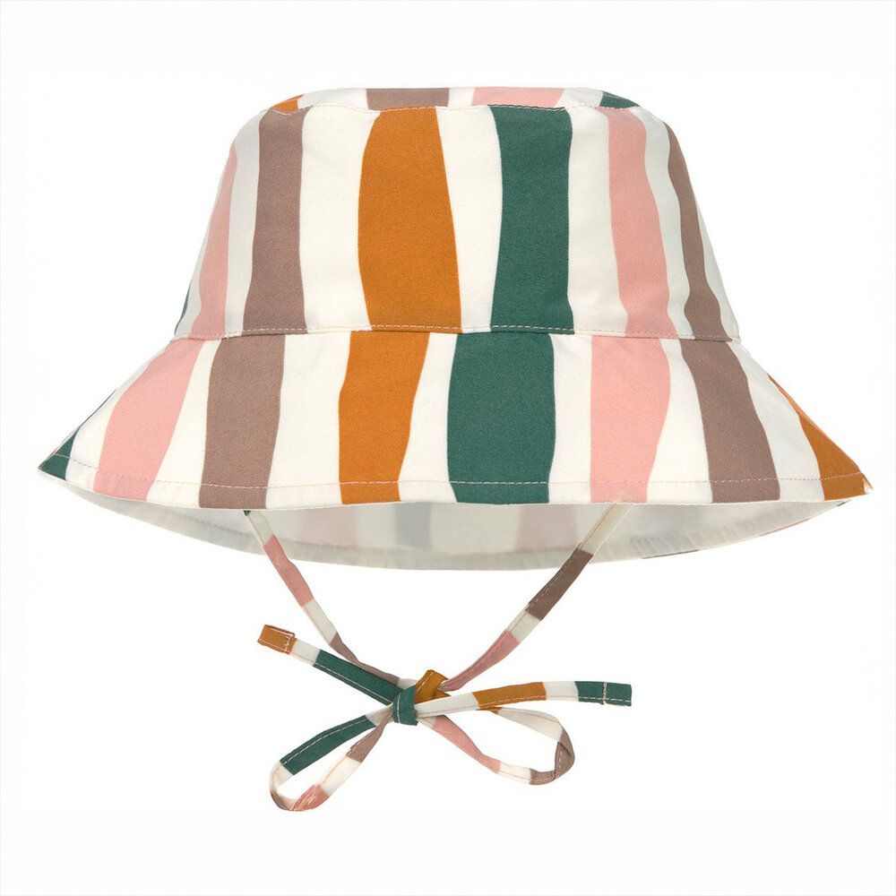 Lässig SPF Zonnehoedje Waves Pink/Nature Lässig SPF Zonnehoedje Waves Pink/Nature