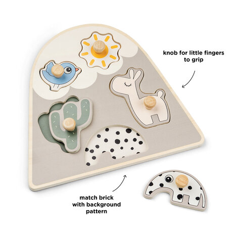 Done by Deer Peg Puzzel Lalee Sand