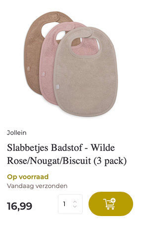 Slabbetjes badstof