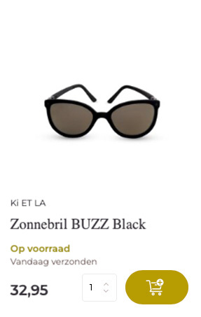 Zonnebril buzz black