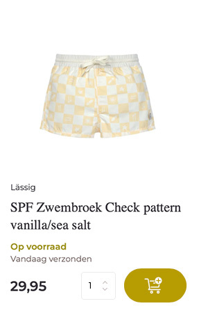 SPF zwembroek shorts kind
