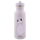 Studio Balune  Gepersonaliseerde Trixie Drinkfles 500ml - Mrs. Mouse Studio Balune  Gepersonaliseerde Trixie Drinkfles 500ml - Mrs. Mouse