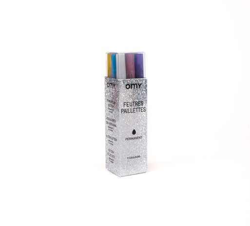 OMY 9 Glitterstiften OMY 9 Glitterstiften